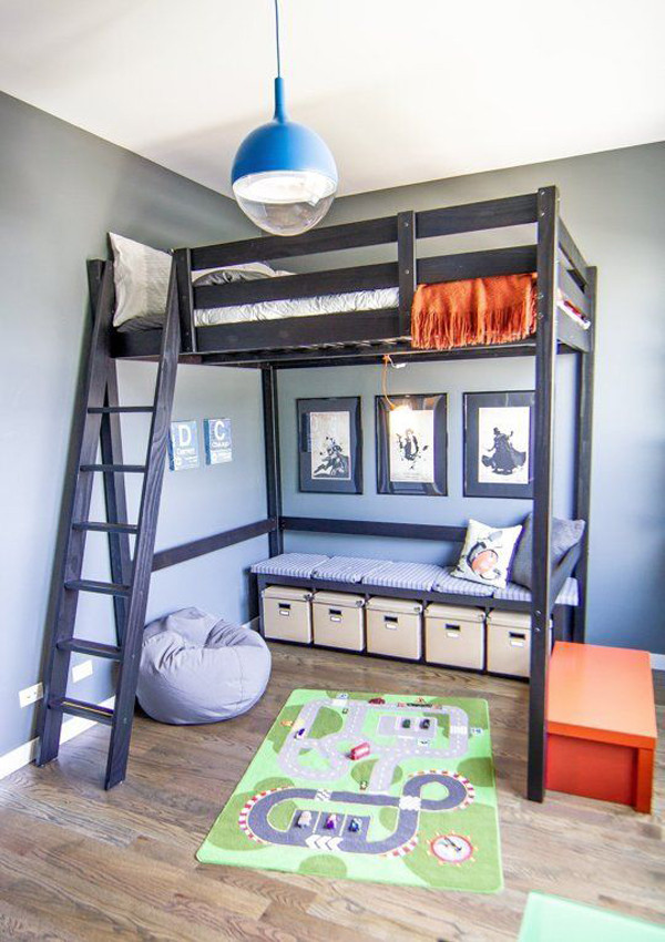Kids Bedroom Loft
 20 Awesome Loft Beds for Small Rooms