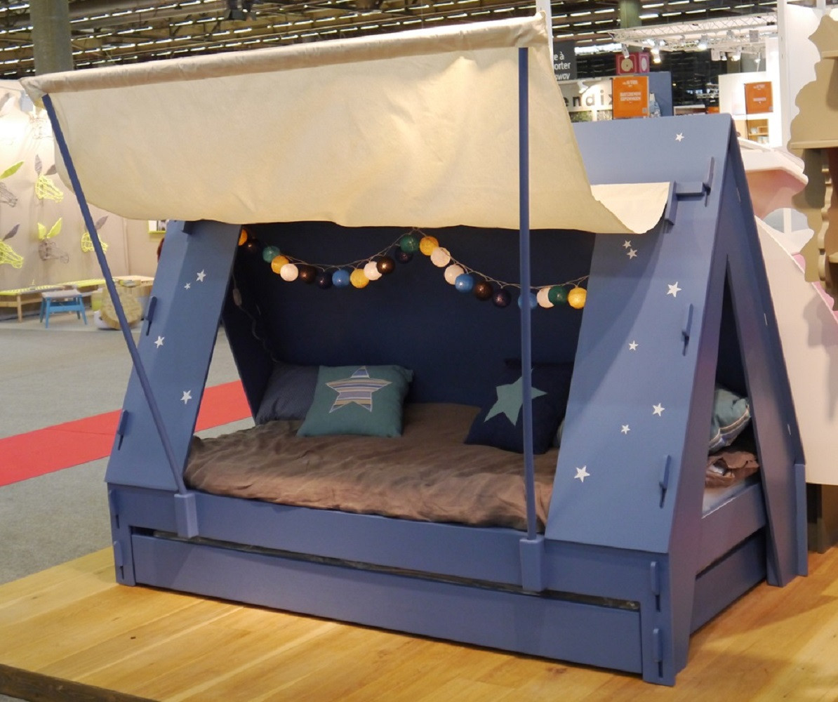 Kids Bedroom Tent
 Kids Tent Cabin Canopy Bed Gad Flow