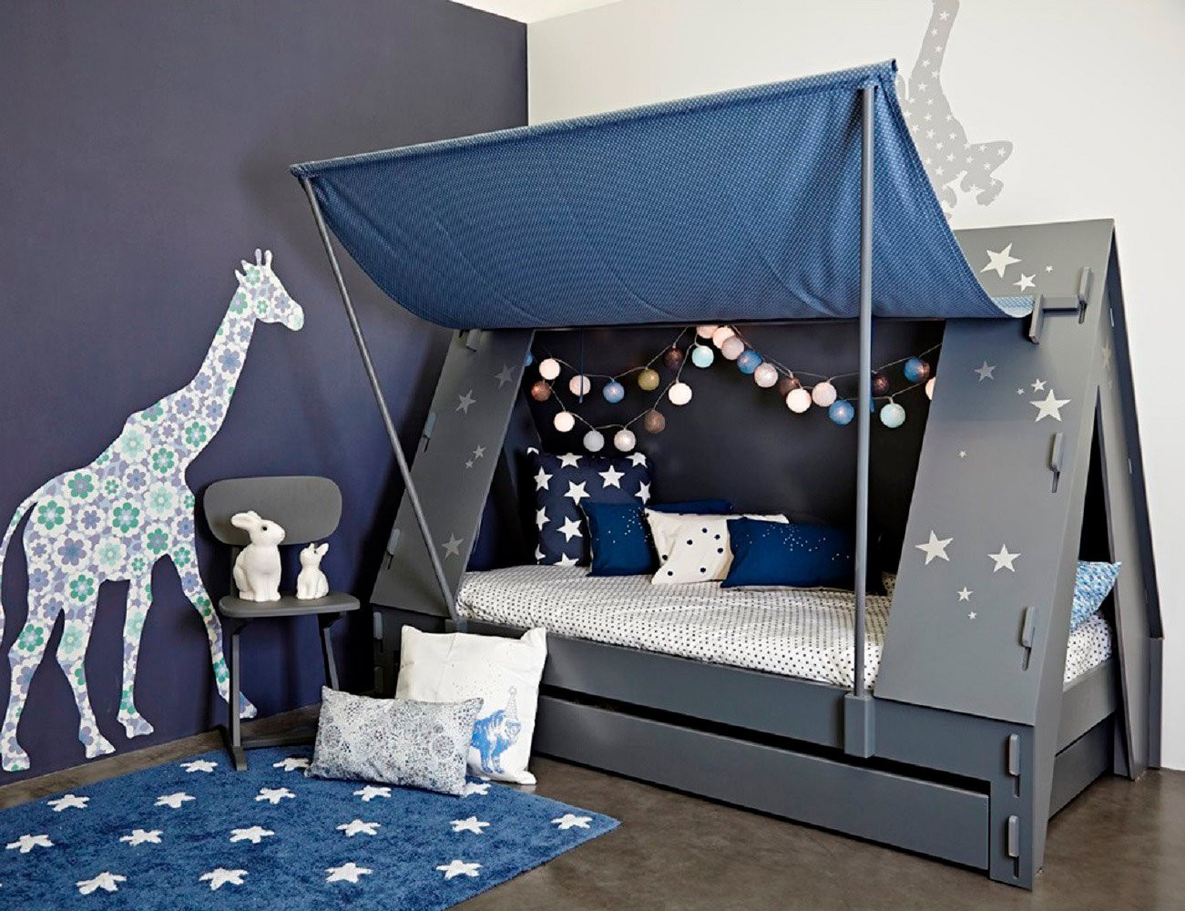 Kids Bedroom Tent
 Kids Tent Cabin Canopy Bed Gad Flow