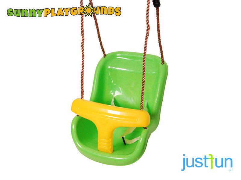 Kids Bucket Swing
 BABY BUCKET SWING SEAT Set Green Yellow Playground