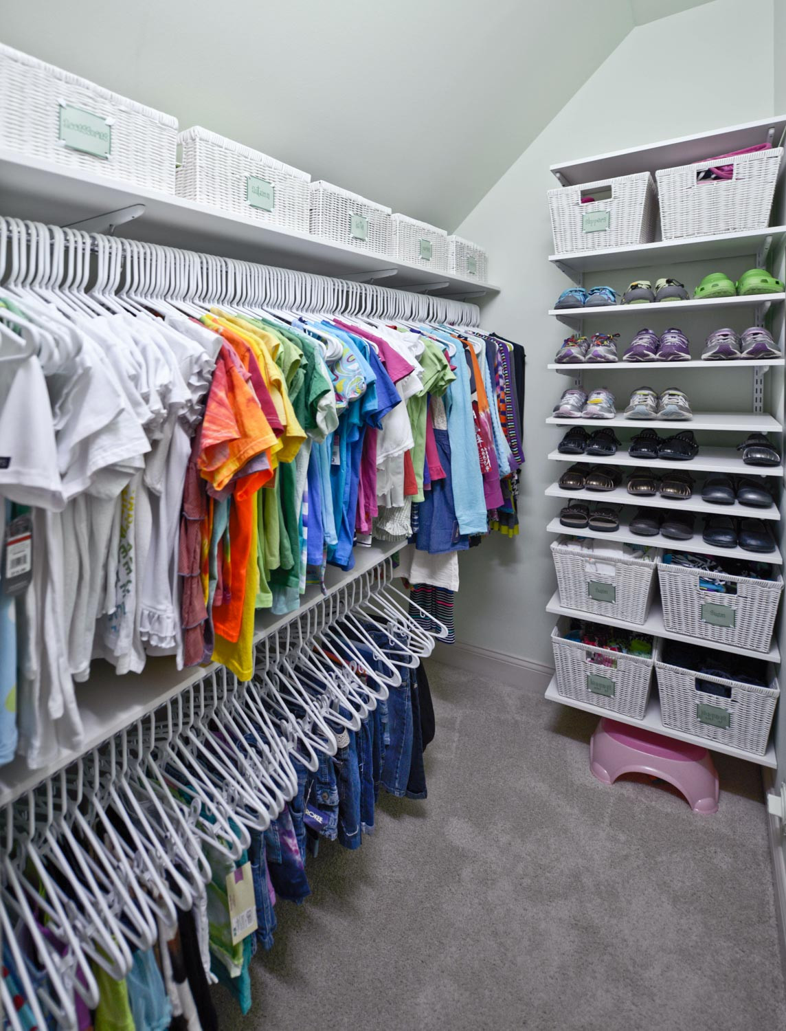 Kids Closet Storage
 Organized Living