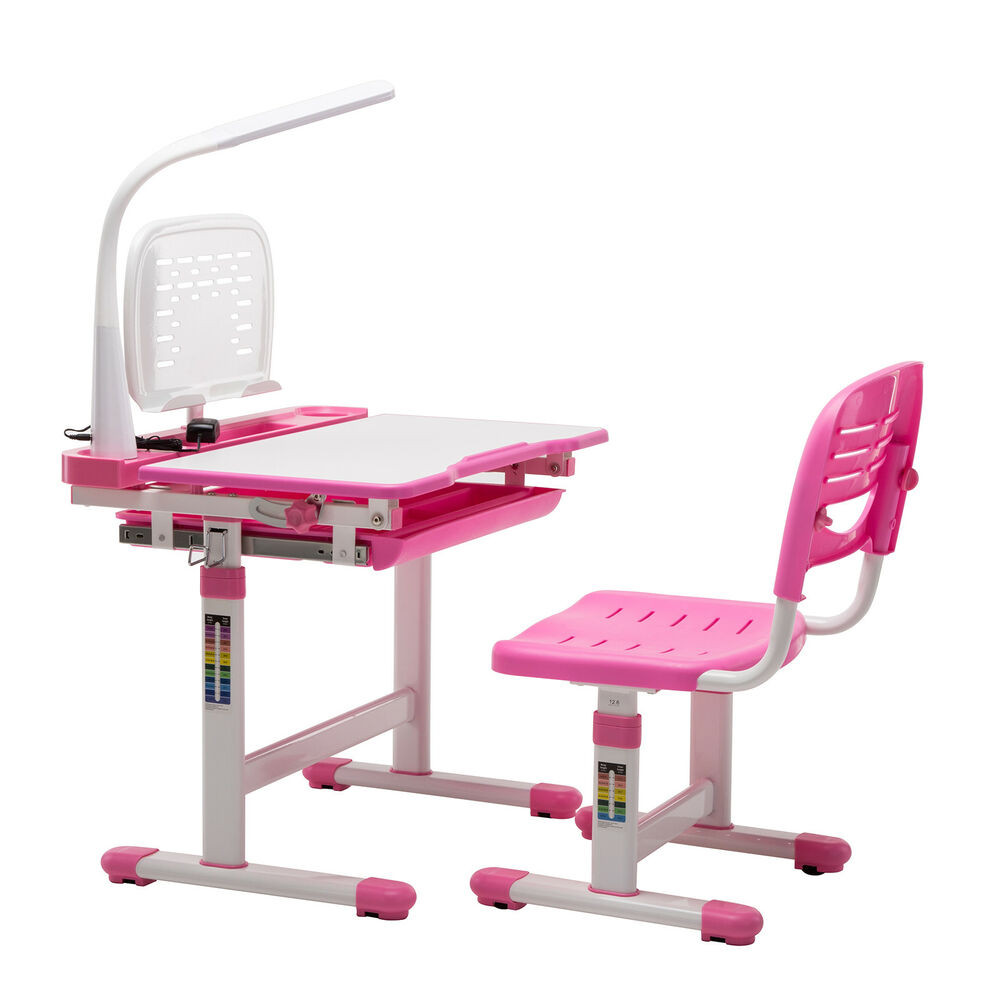 Kids Desk Table
 Children s Study Desk Chair Set Adjustable Kids Child