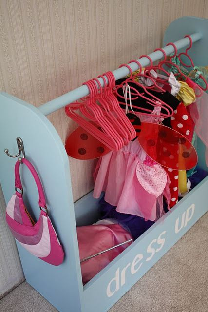 Kids Dress Up Storage
 Organized Dress Up Storage = Organized Kids