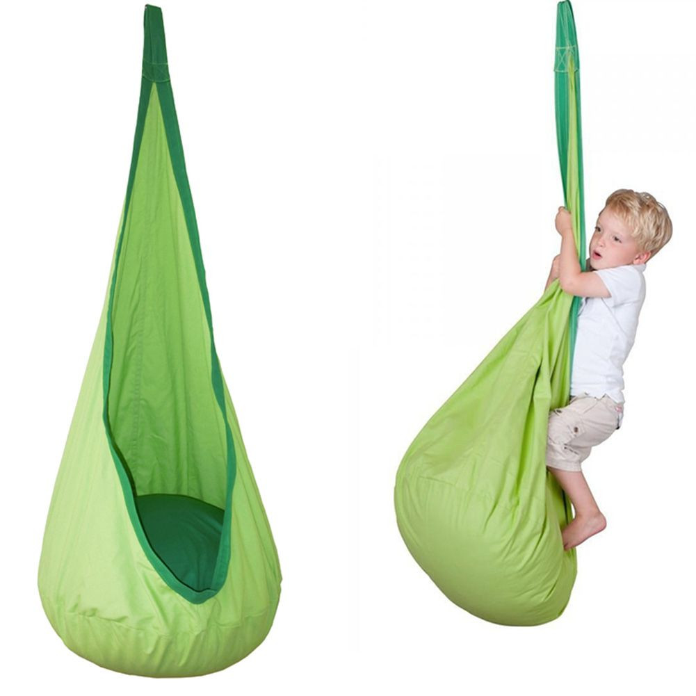 Kids Hanging Swing
 Children Kid Inflatable Swing Hammock Pod Indoor Outdoor