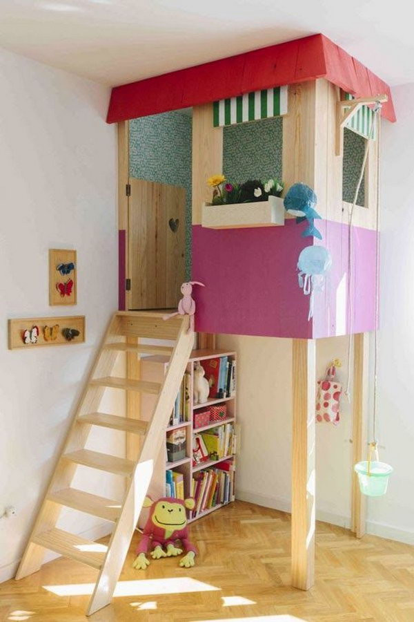 Kids Indoor House
 10 Cool Indoor Playhouse Ideas for Kids Hative