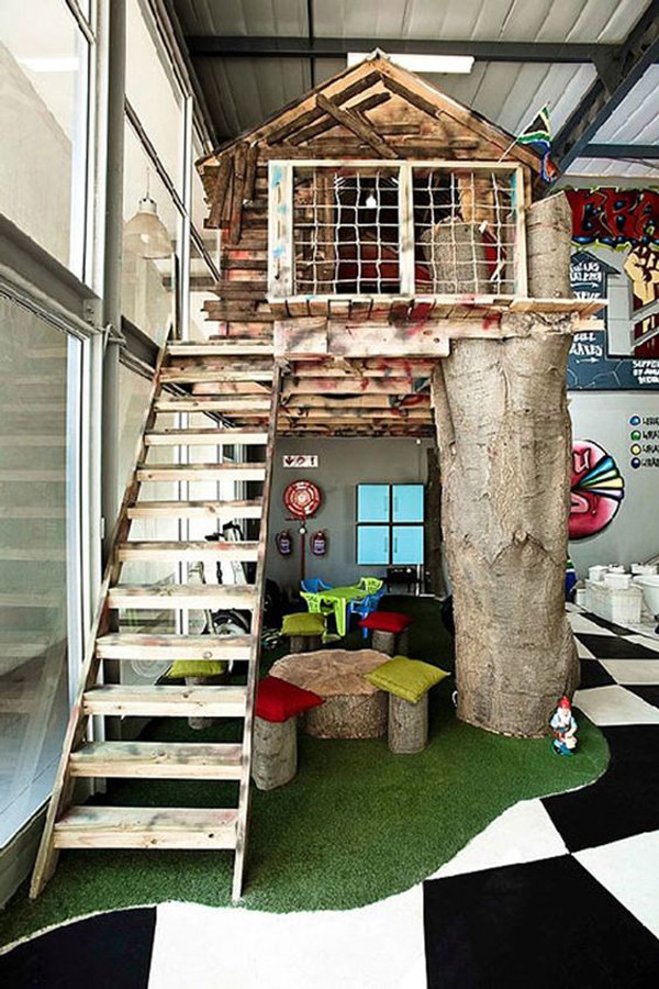 Kids Indoor House
 10 Most Amazing Indoor Treehouses For Kids