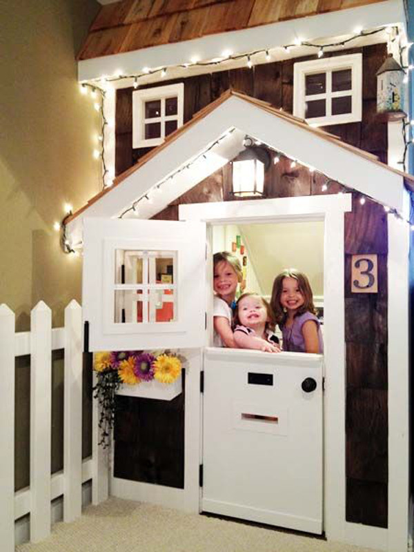 Kids Indoor House
 indoor kids playhouse in basement – HomeMydesign