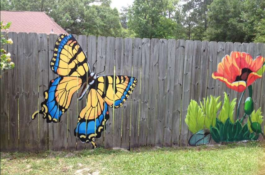 Kids Outdoor Fence
 25 Ideas for Decorating your Garden Fence DIY