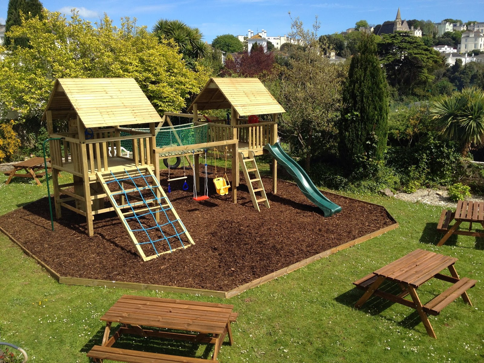 Kids Outdoor Fort
 Fresh Garden News How to Build an Outdoor Play Space for