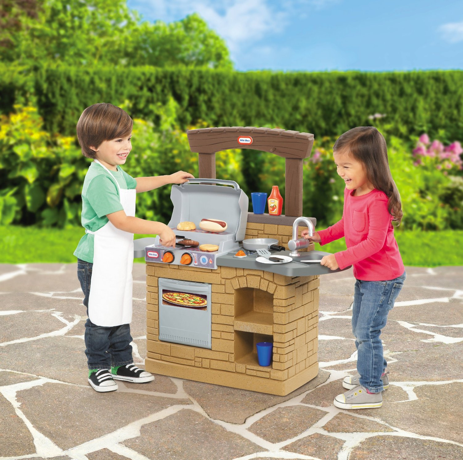 Kids Outdoor Kitchen New Kids Outdoor Play Kitchens and toy Grills