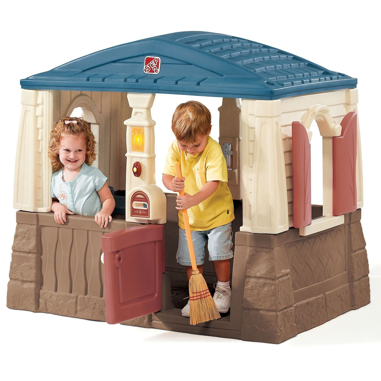Kids Outdoor Plastic Playhouses
 Plastic Playhouse for Kids – fel7