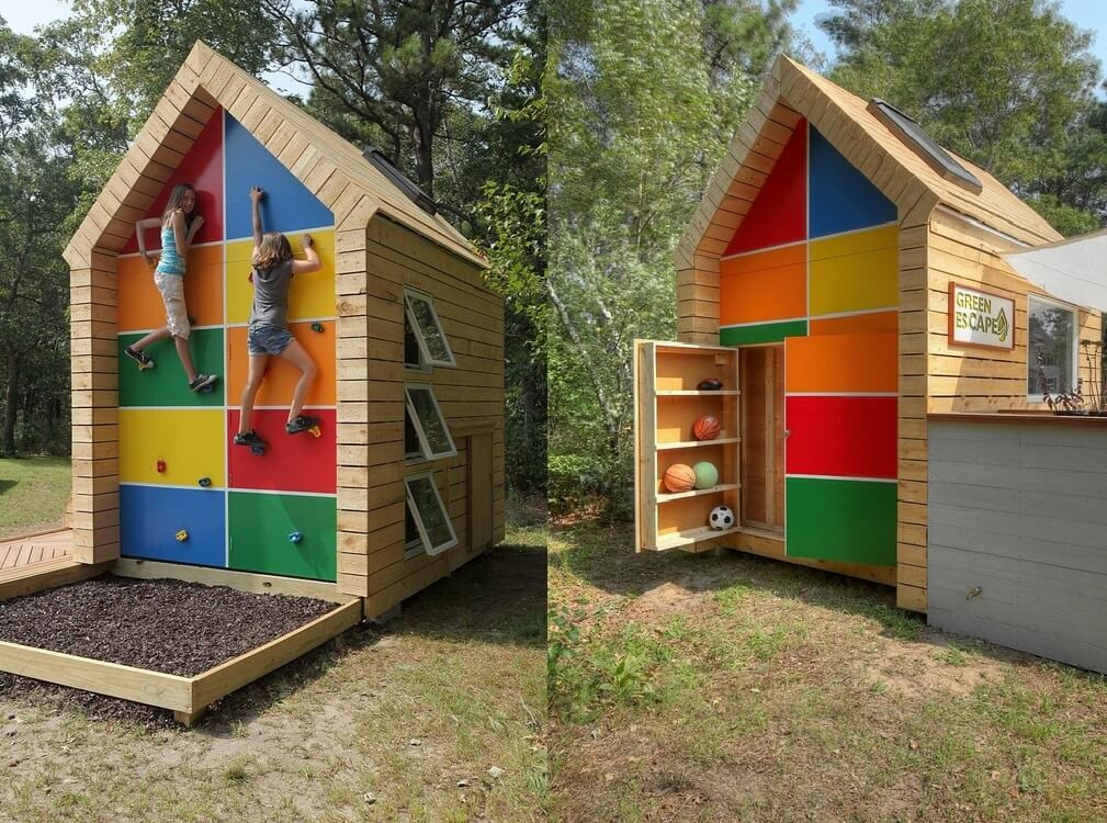 Kids Outdoor Playhouse
 These Kids Playhouses Are Perfect for the Backyard
