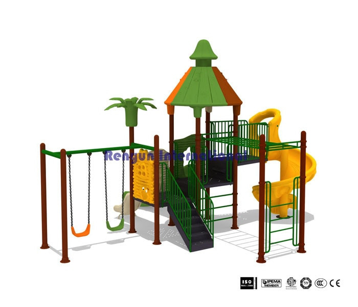 Kids Plastic Swing Set
 RYC 003 outdoor playsets fitness play equipment swing sets