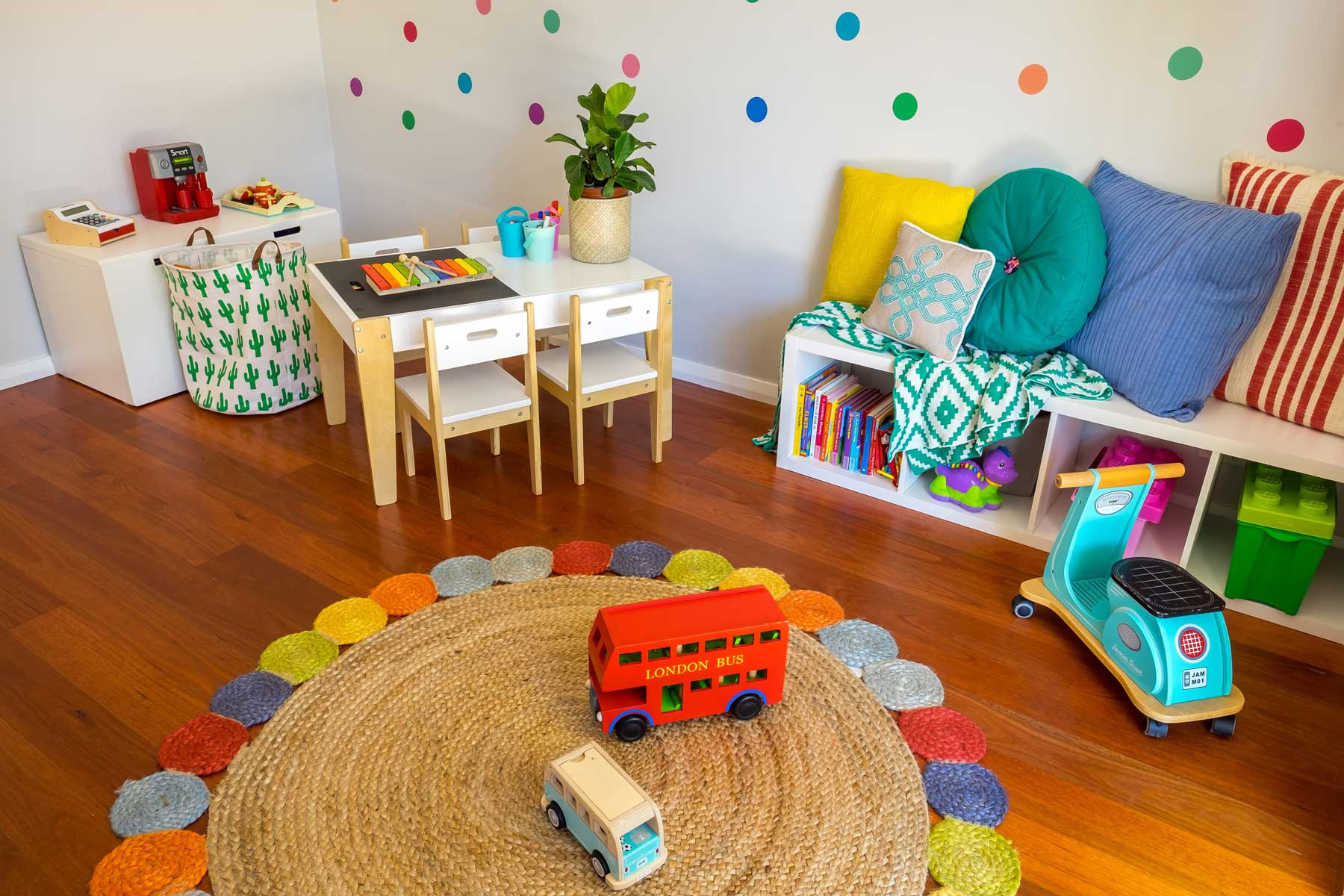 Kids Playroom Furniture
 Rebecca s modern kids playroom Designbx projects