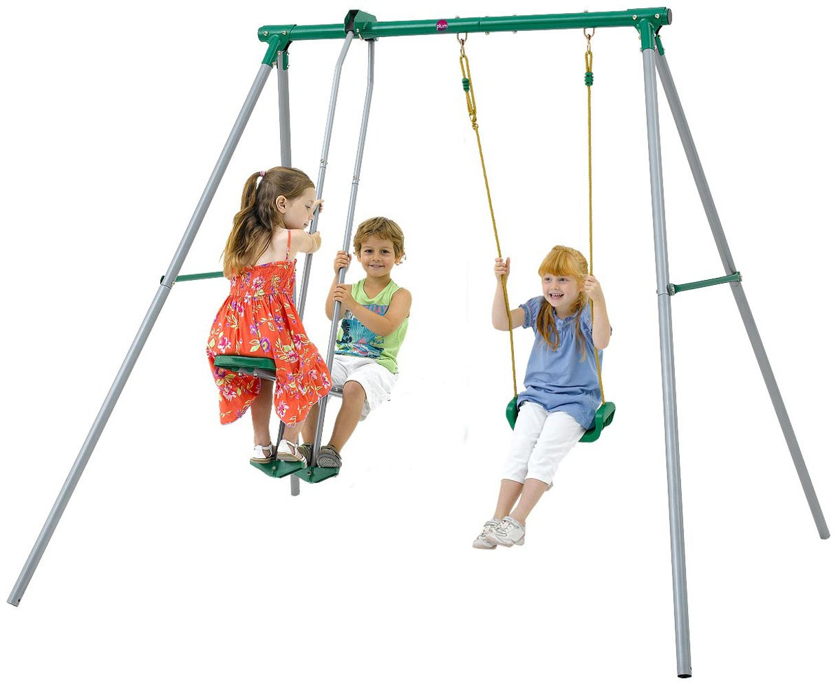 Kids Porch Swing
 Kids Garden Outdoor Playset Swing Childrens Play Swing Set