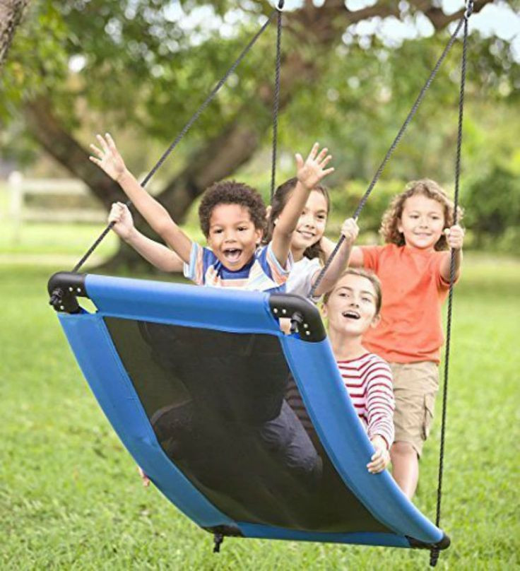 Kids Porch Swing
 Outdoor Tree Children Swing Support Seat 400 lb Curved