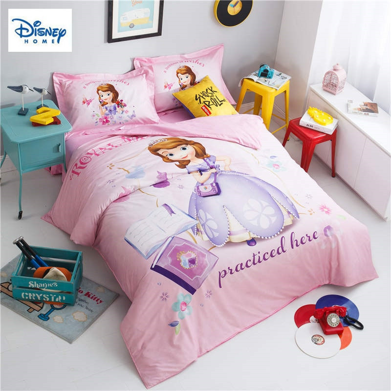 Kids Queen Bedroom Set
 princess Sofia forter bedding sets for girls bedroom