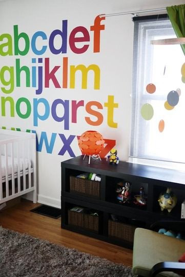 Kids Room Letters
 Impressive Kids Room Wall Decal Ideas