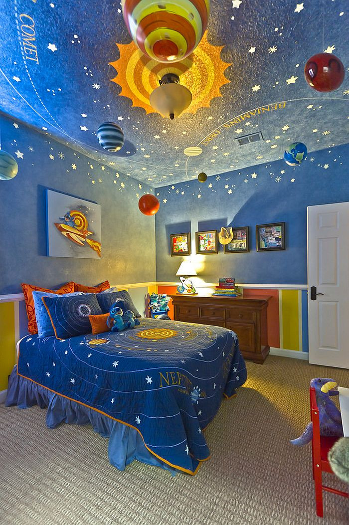 Kids Room Paint
 20 Awesome Kids’ Bedroom Ceilings that Innovate and Inspire