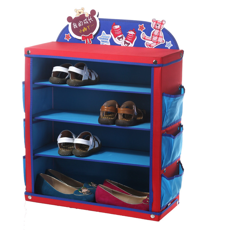 Kids Shoes Storage
 Creative Children s Shoe Rack Foldable Waterproof Cartoon