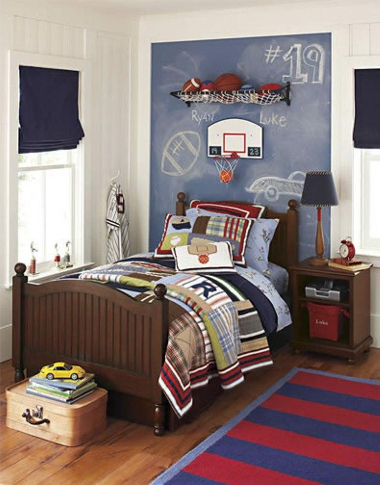 Kids Sports Room Decorations
 15 Sports Inspired Bedroom Ideas for Boys Rilane