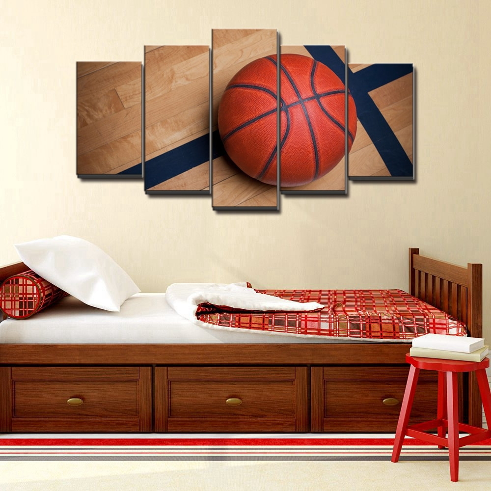 Kids Sports Room Decorations
 Basketball Sports Canvas Wall Art For Boys Bedroom Decor