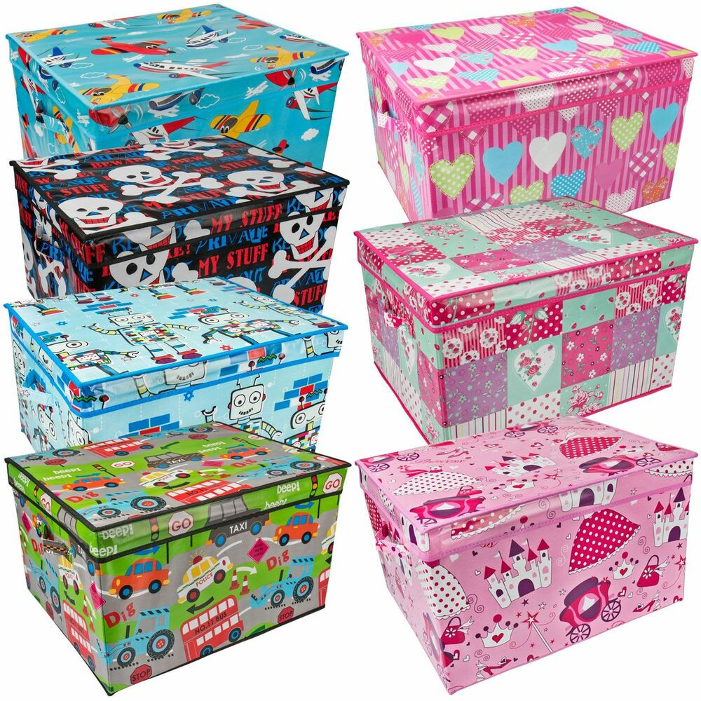 Kids Storage Containers
 Childrens Toy Chest Kids Storage Box Clothes Laundry