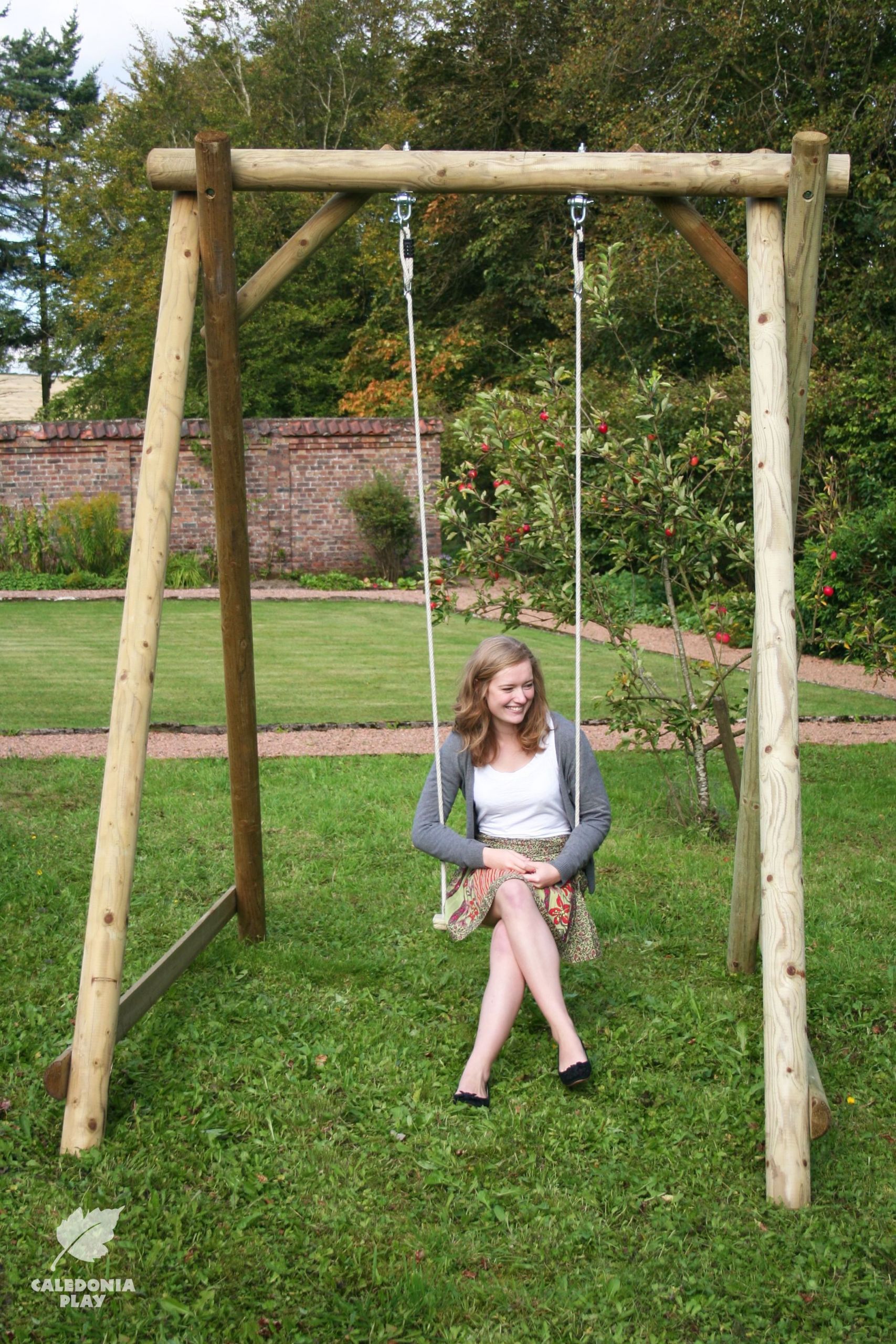 Kids Swing Frame
 Robust wooden swing frame for the garden swing seats can