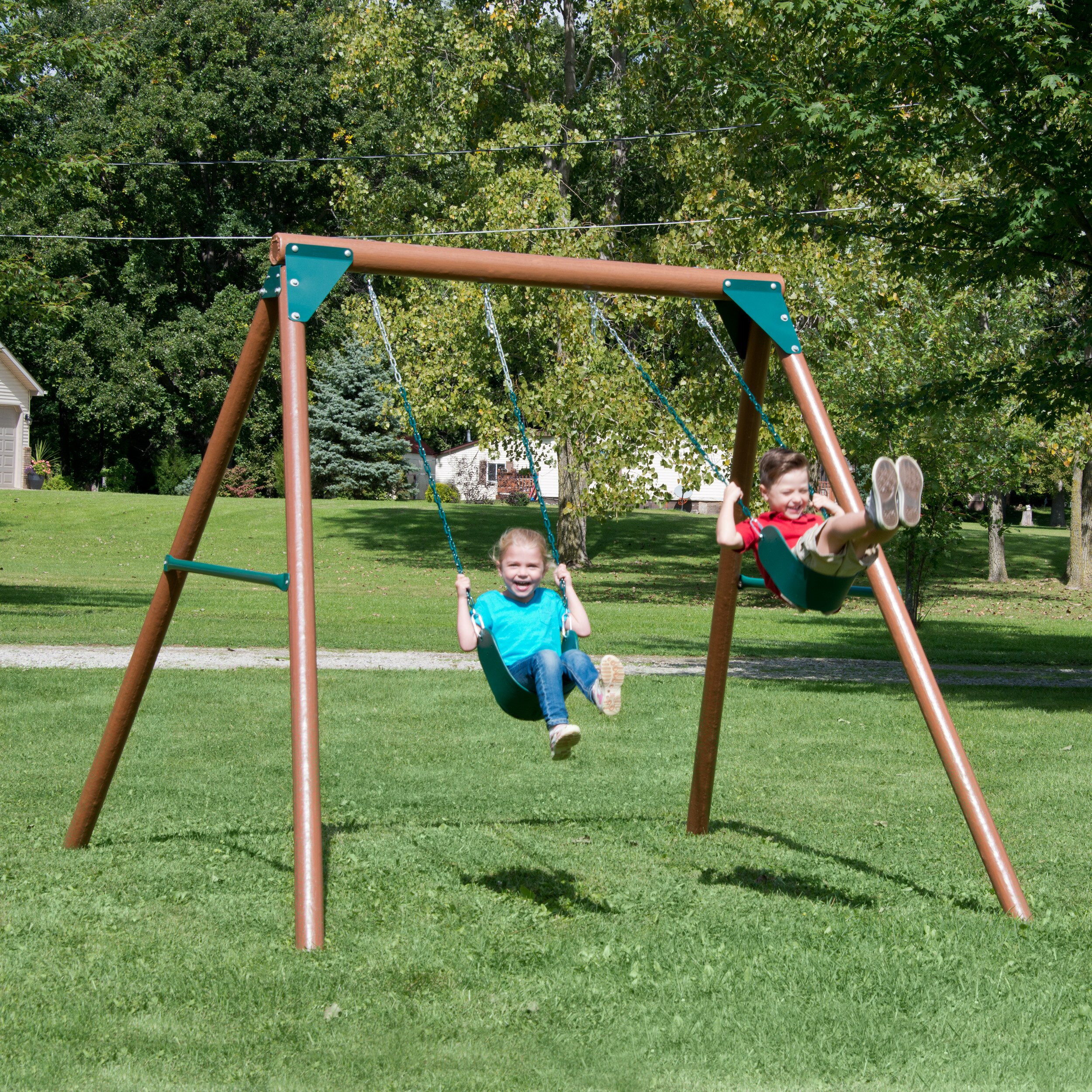 Kids Swing Slide Set
 Swing n Slide Equinox Swing Set & Reviews