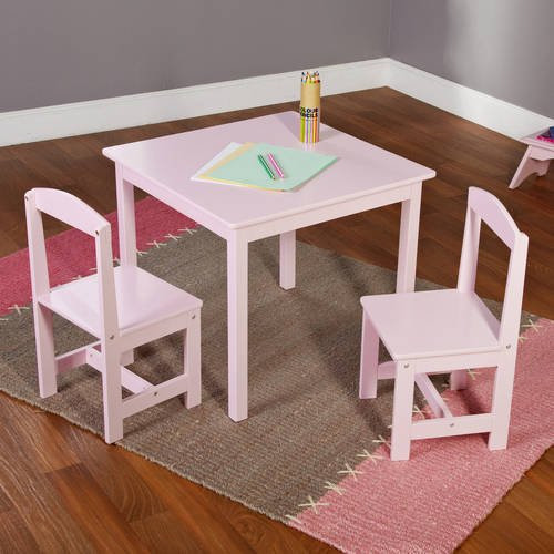 Kids Table Walmart
 Hayden Kids 3 Piece Table and Chair Set Multiple Colors