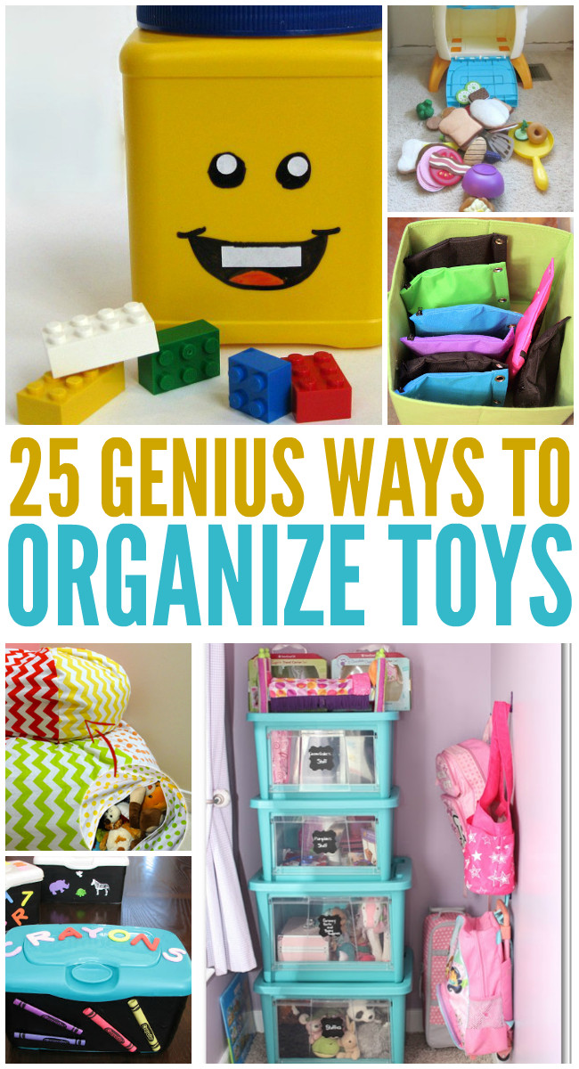 Kids Toy Organizing Ideas
 25 Genius Ways to Organize Toys