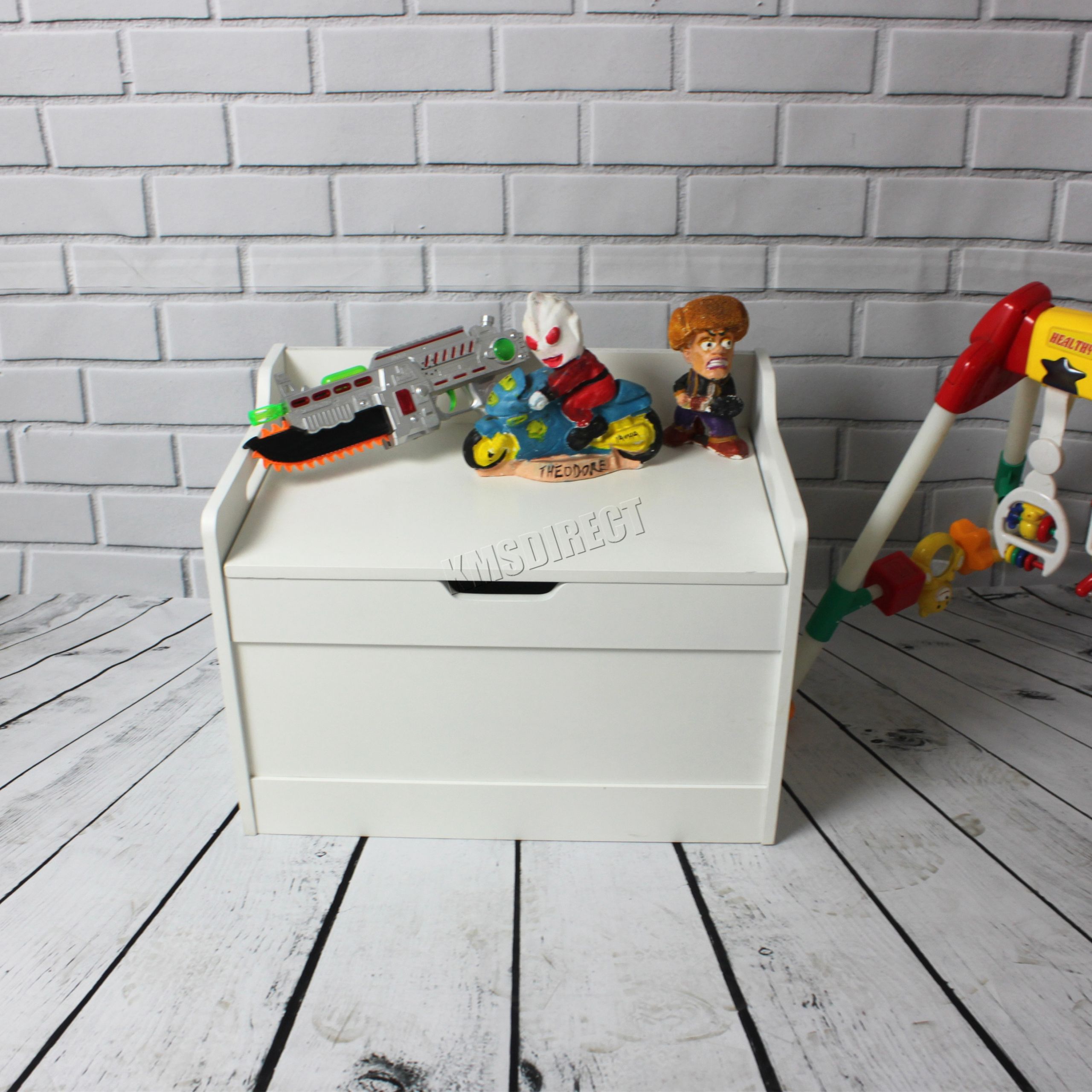 Kids Toy Storage Bench
 WestWood Kid Children Toy Storage Organiser Box Chest Lid