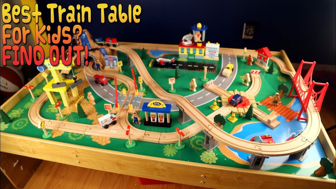 Kids Train Table
 Kidkraft Waterfall Mountain Train Table Review Unboxing