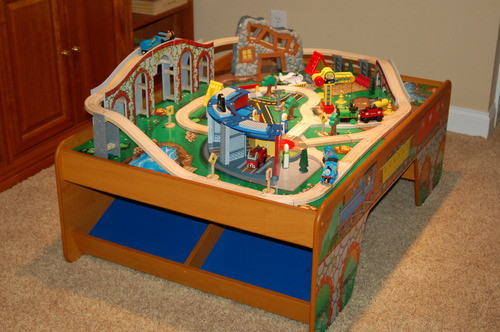 Kids Train Table
 Amazon Train Table with Track and Accessories Toys