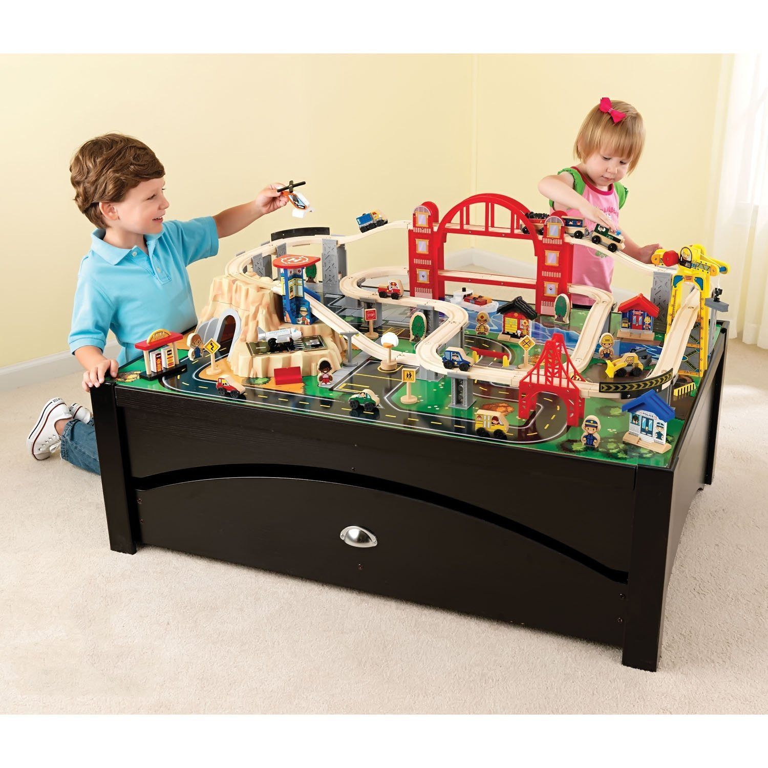 Kids Train Table
 The Best Train Table For Kids Less Mess Happy Moms
