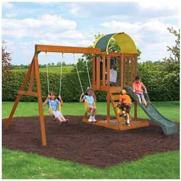 Kids Wooden Swing
 Best Rated Wooden Backyard Swing Sets For Older Kids