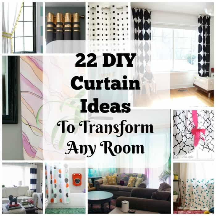 Kids' Room Curtains Ideas
 22 Elegant and Simple DIY Curtain Ideas That Will