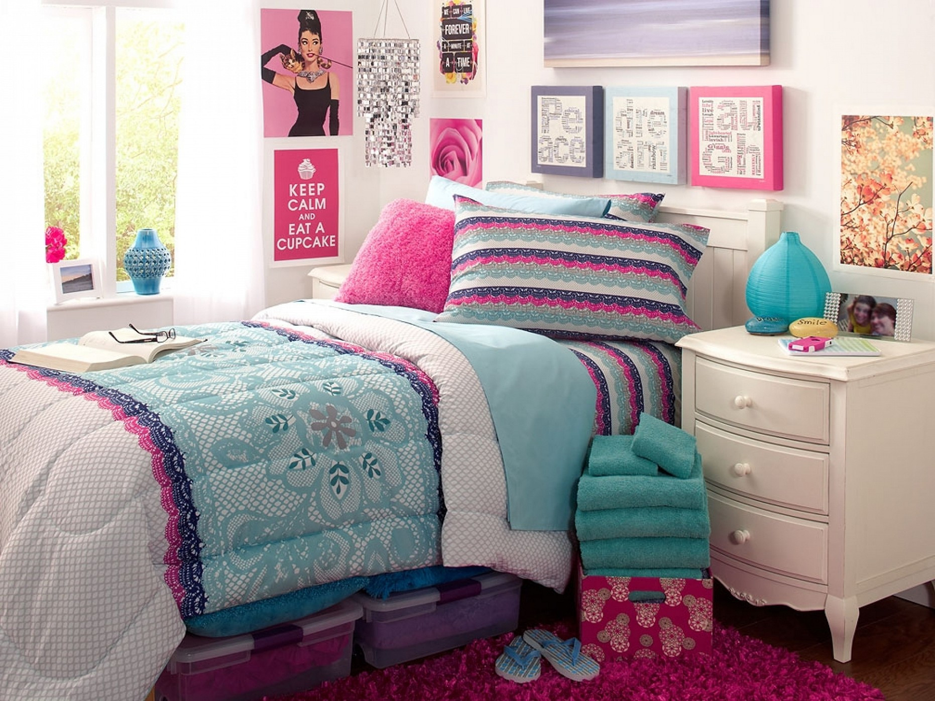 Kids' Room Curtains Ideas
 Teenage Girl Bedroom Design Ideas MidCityEast