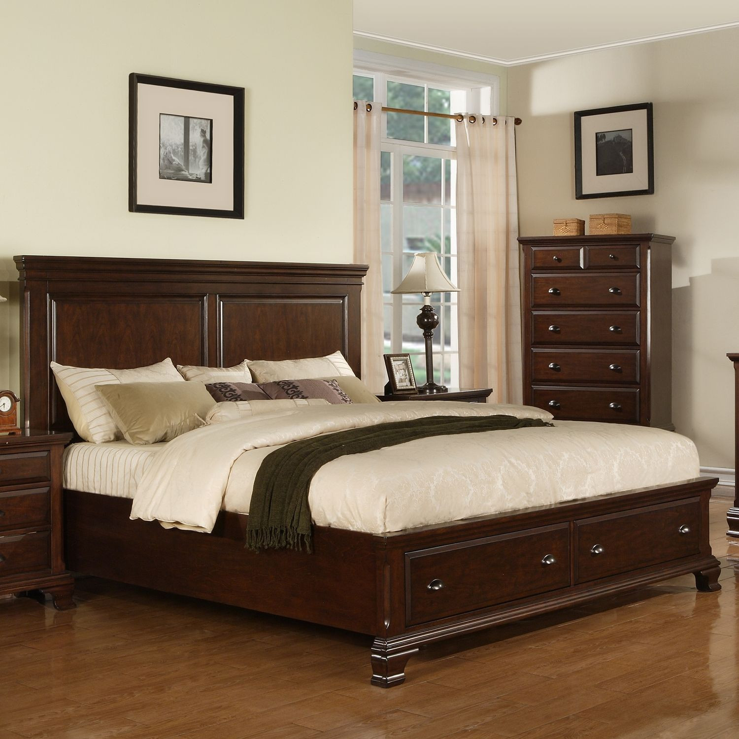 King Bedroom Sets With Storage
 6 Pieces Queen Storage Bedroom Sets Storage Drawers Frame