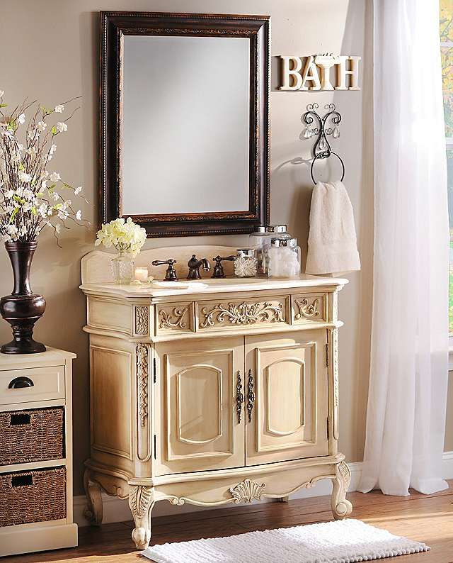 Kirkland Bathroom Vanities
 Ivory Sinclair Vanity Sink 36in