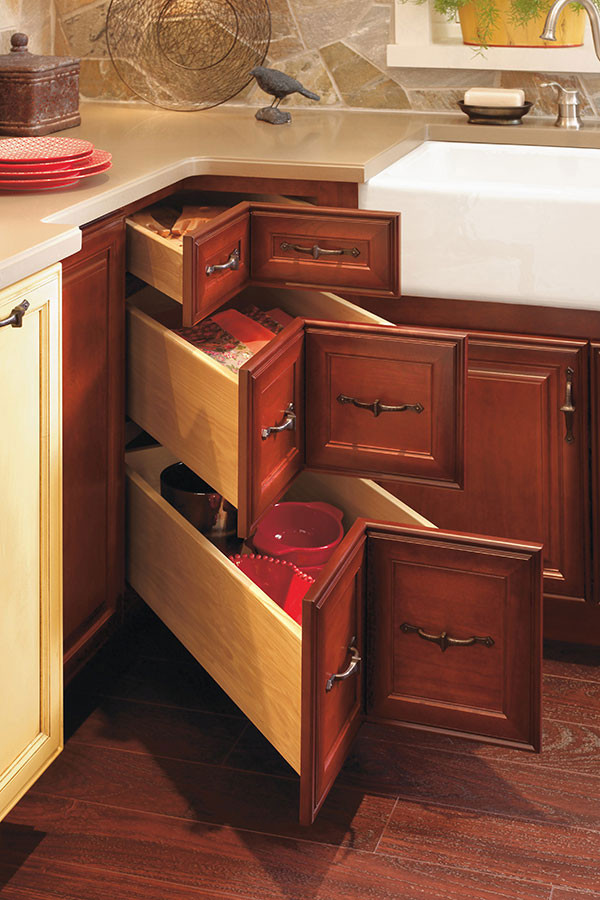 Kitchen Base Cabinets With Drawers
 Corner Drawer Cabinet Decora Cabinetry