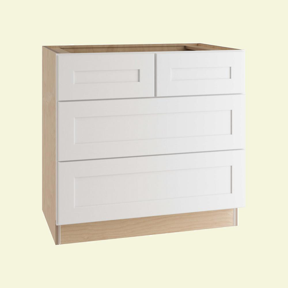 Kitchen Base Cabinets With Drawers
 Home Decorators Collection Newport Assembled 36 in x 34 5