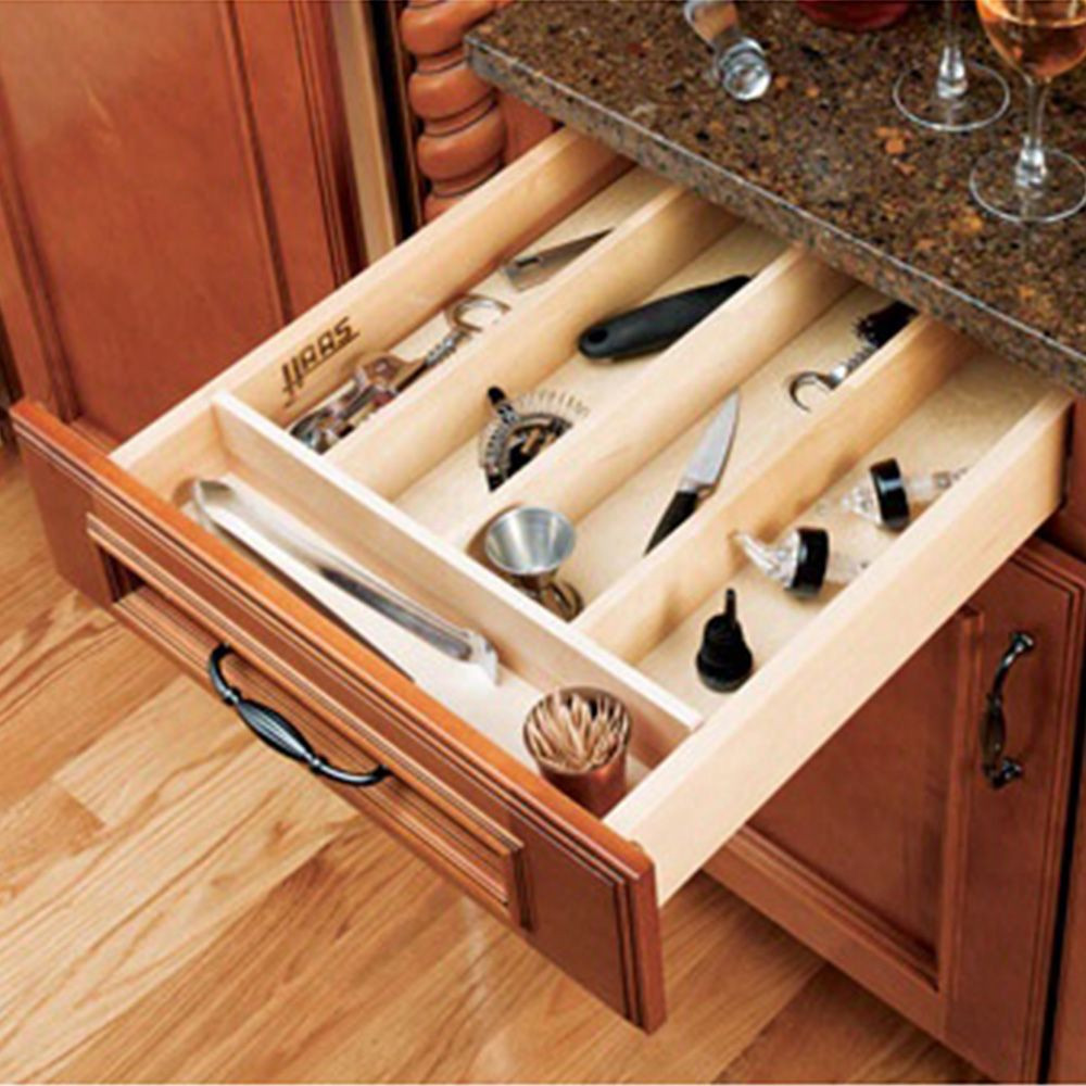 Kitchen Cabinet Dividers
 Kitchen Drawer Organizer Inserts Rev a Shelf 4WUT Series