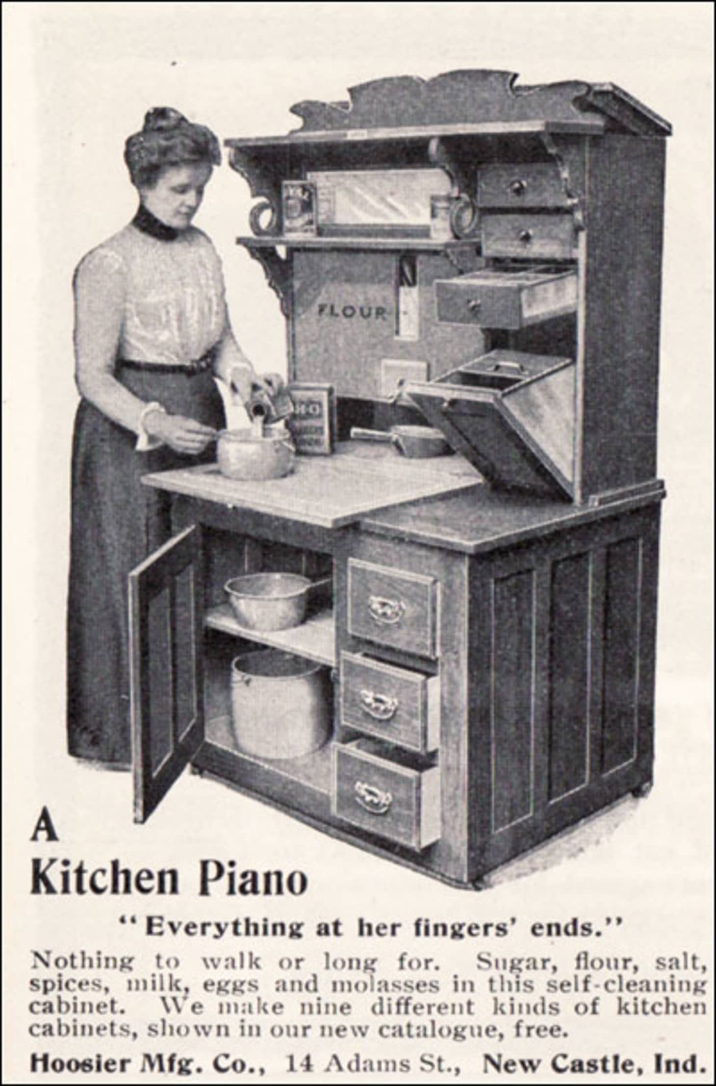 Kitchen Cabinet History
 A Brief History of Kitchen Design from 1900 to 1920