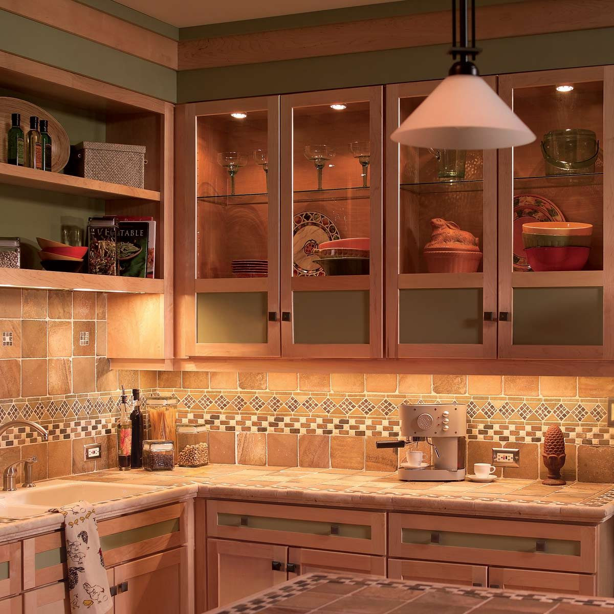 Kitchen Cabinet Light
 How to Install Under Cabinet Lighting in Your Kitchen