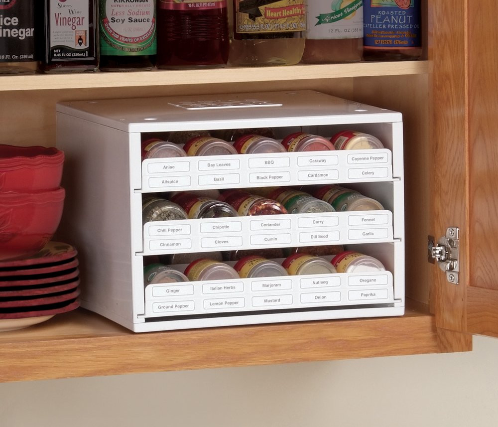 Kitchen Cabinet Organizers Amazon
 New Kitchen Storage Stack Organizer Spice Bottle Rack