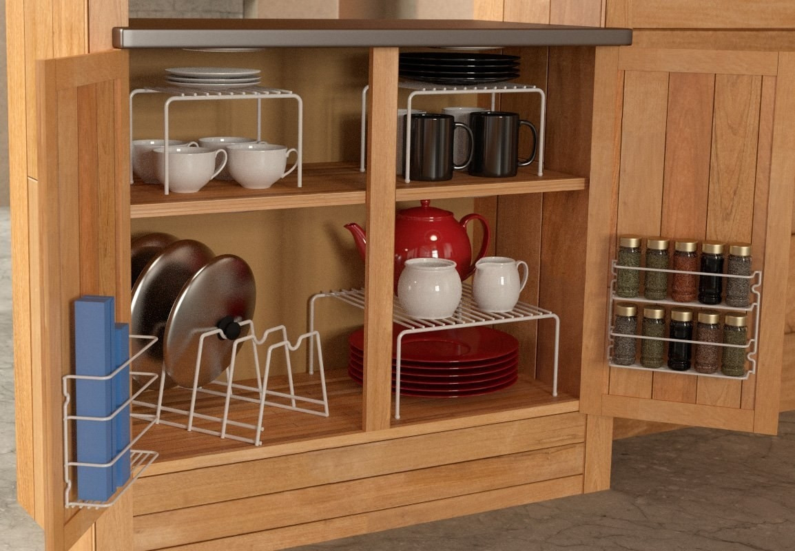 Kitchen Cabinet Organizers Amazon
 25 Things To Help You Transform A Rental Apartment