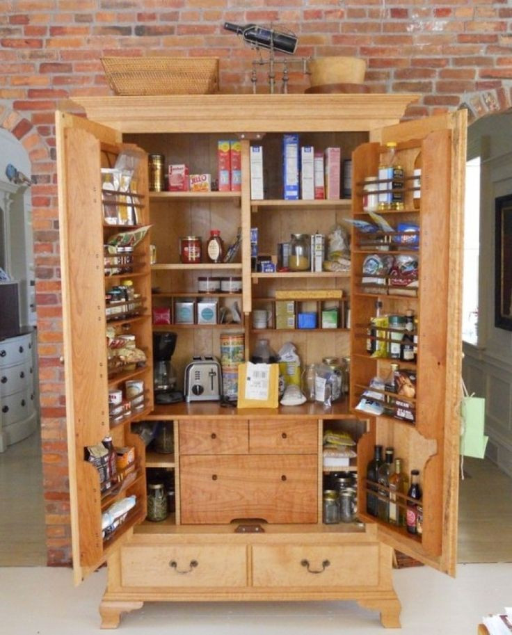 Kitchen Cabinet Organizers Lowes
 Best 25 Kitchen pantry cabinet freestanding ideas on