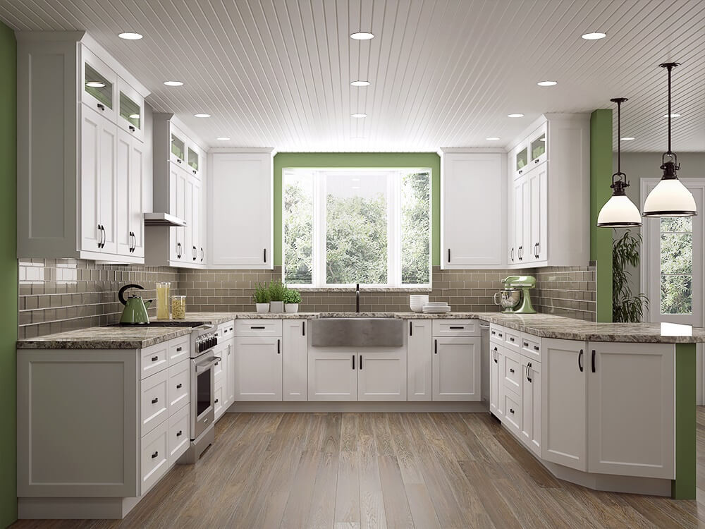 Kitchen Cabinet White
 White Shaker Cabinets The Hottest Kitchen Design Trend