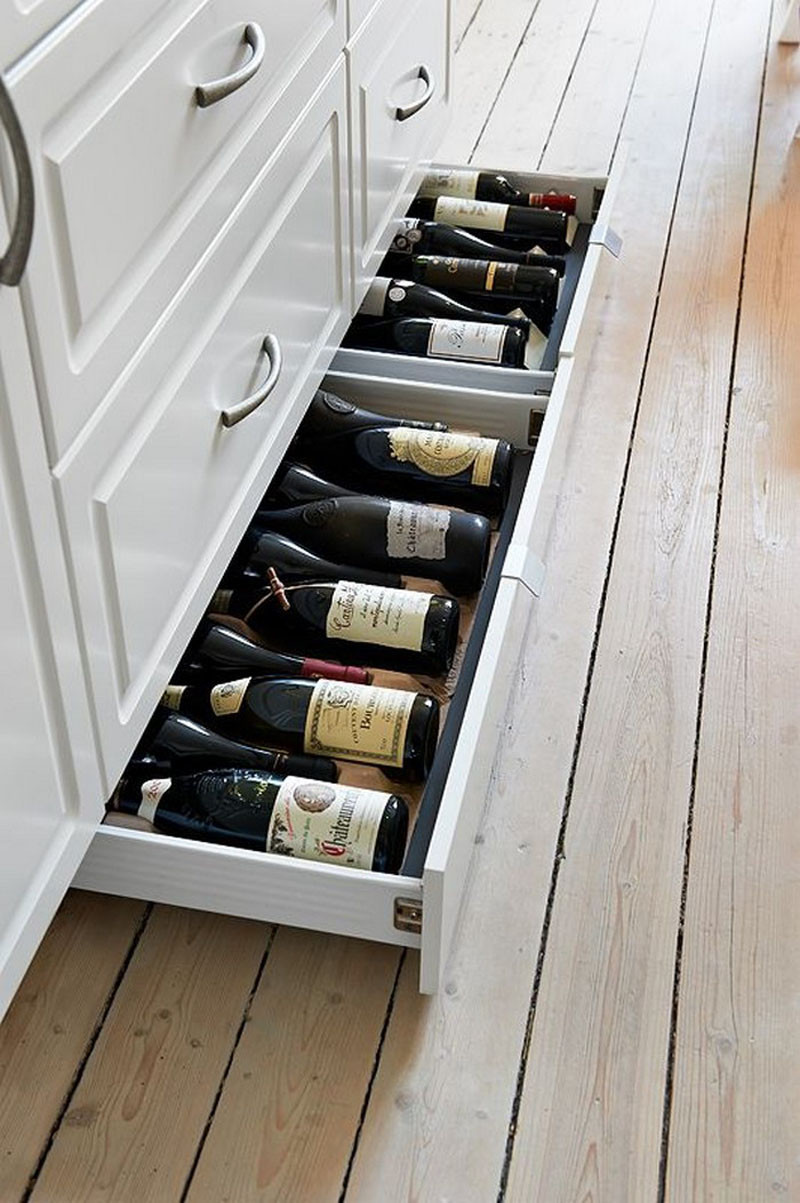 Kitchen Cabinet Wine Storage
 5 Wine Storage Ideas For The Kitchen